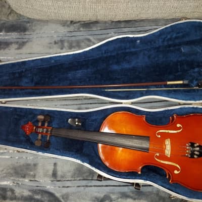 A.R. Seidel Sized 4/4 violin, Germany, 1998,  Stradivarius Copy, with Case & Bow image 1