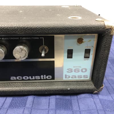 Vintage Acoustic  Model 360 Bass Preamp Head image 6
