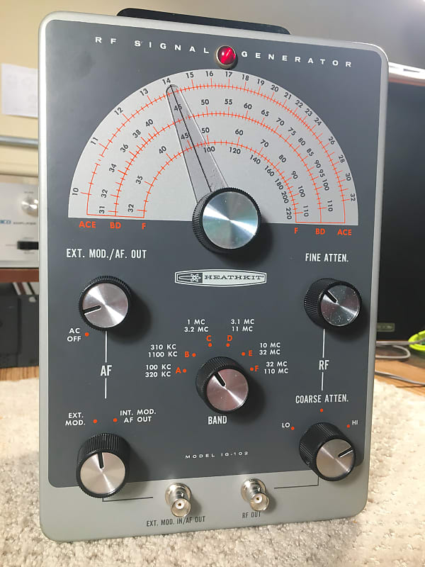 Heathkit Ig 102 Rf Signal Generator Reverb