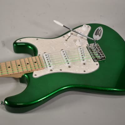IYV S-Style Green Finish Solid Body Electric Guitar image 3