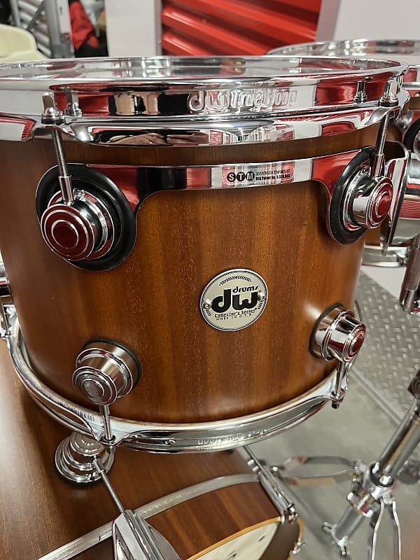 Dw Collectors 9”x13” Maple Mahogany Tom Drum Hard Satin Reverb