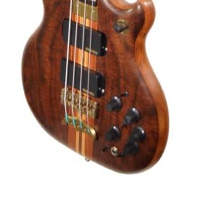 Alembic BBSB4 Stanley Clarke Signature Brown Bass 4 String Bass Guitar w/ OHSC – Used 2005 image 8