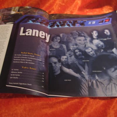 Laney Guitar Amplifier Catalog 15 Pages with Models, Specs and Details from 2010 image 3