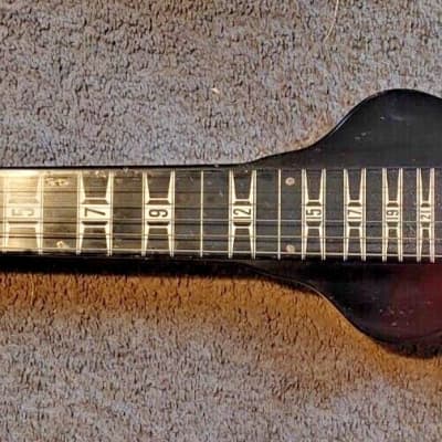 Gibson lap steel guitar 1939 - black image 2