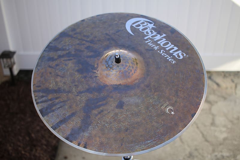 Bosphorus 16" Turk Crash Cymbal Video Fast and Explosive Reverb