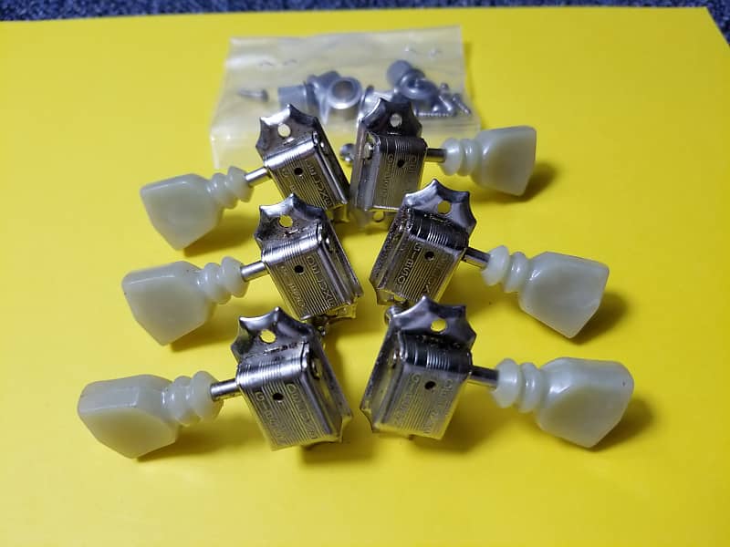 1970s Kluson "Gibson Deluxe" ES335 Tuners With Bushings Reverb UK