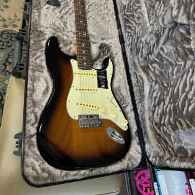 Fender American Professional II Stratocaster, 2 Tone Sunburst W/ Free Shipping & Hard Case image 9