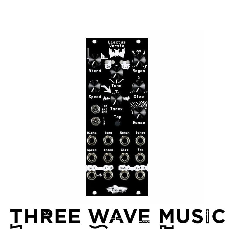 Noise Engineering Electus Versio (Black) - Stereo Clocked Reverb [Three Wave Music] image 1