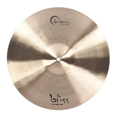 Dream Bliss 15-Inch Hi-Hat Micro-Lathing, Gentle Bridge Cymbals with Small Bell and Warm Rich Undertones (Natural) image 1