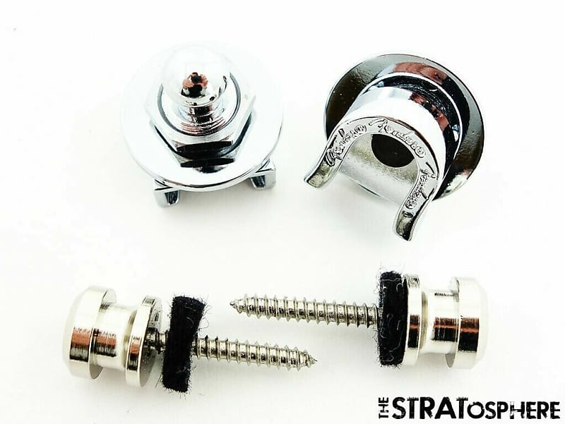 2 Fender STRAP LOCKS + KNOBS Fender Strat Stratocaster Ultra Reverb