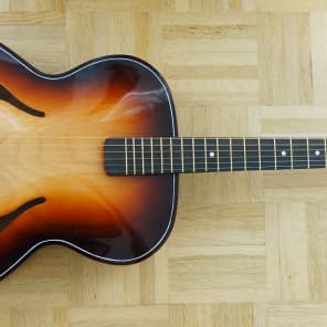 HÜTTL Archtop ~1959 Germany - much like Hofner  FREE SHIPPING TO THE USA image 2