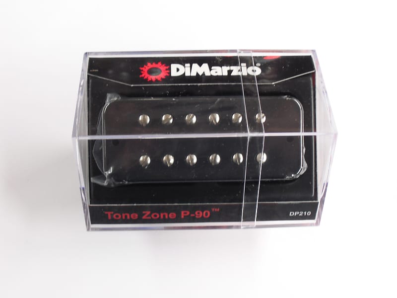 DiMarzio Tone Zone P-90 Soap Bar Humbucker Black DP 210 image 1