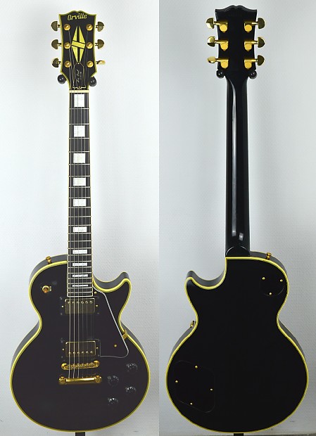 Orville Les Paul Custom 1998 black | Reverb