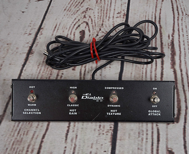 Genz Benz El Diablo 60 Footswitch Reverb