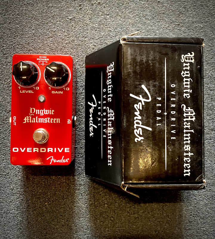 Fender Yngwie Malmsteen Overdrive 2010s - Red | Reverb