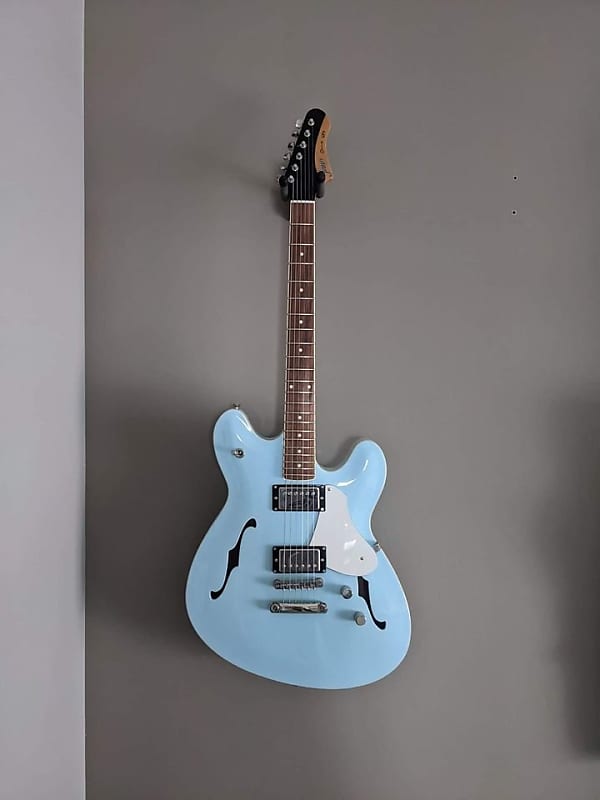 Fano GF6 Omnis Semi-Hollow Sonic Blue – Guitar Brando