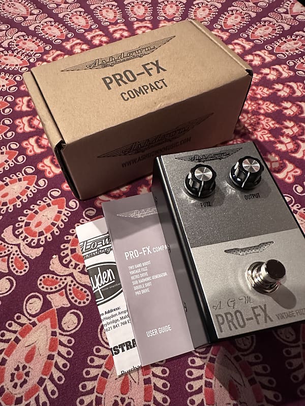 Ashdown ProFX Vintage Fuzz Reverb