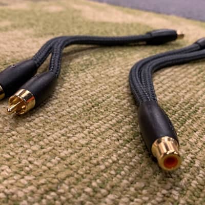 AudioQuest FLX-X Flexible Y RCA Splitter Cable Set image 1