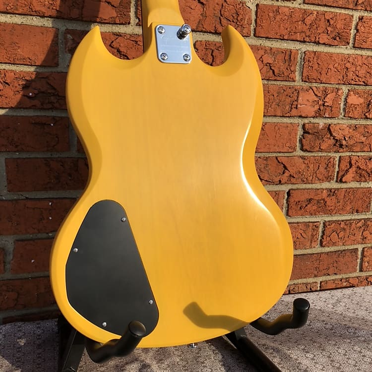 Epiphone SG Junior 2012 TV Yellow | Reverb