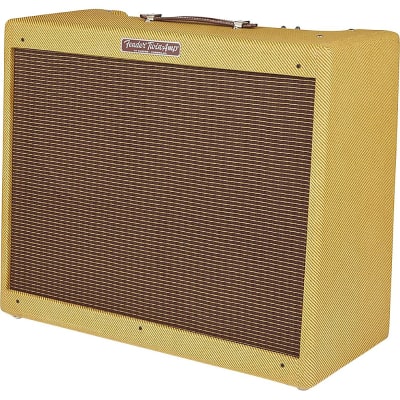 Fender '57 Custom Twin 40W 2x12 Tube Guitar Amp Regular Lacquered Tweed image 4