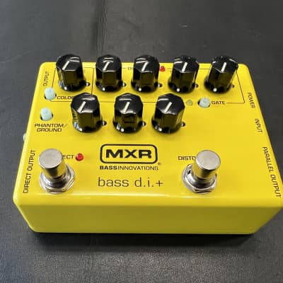 MXR M80 Bass DI + Preamp Pedal Limited Edition 2022 - Yellow New! image 3