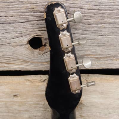 1964 Silvertone 1444 Danelectro Singlecut Bass with Case, Used image 10