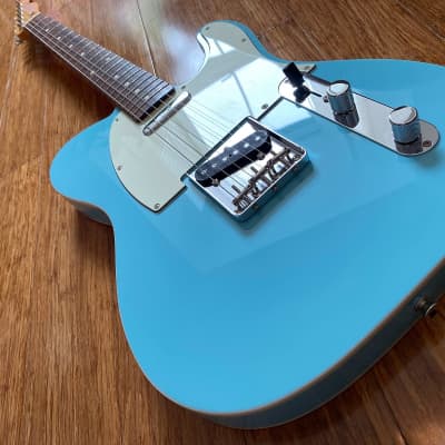 Fender Telecaster 1962 Custom Reissue Rare Domestic Finish 2017 Daphne Blue MIJ Japan image 5