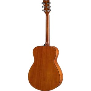Yamaha FS800 Small-Body Concert Acoustic Guitar, Solid Spruce Top, Gloss Natural image 2