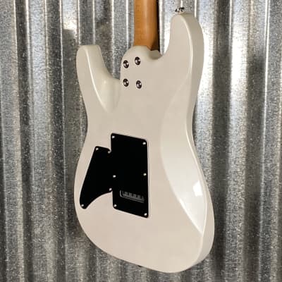 Musi Capricorn Fusion HSS Superstrat Pearl White Guitar #0188 Used image 8
