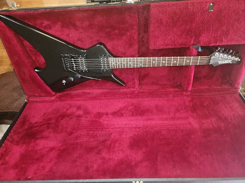 Hamer Scarab II mid 80's - Black | Reverb