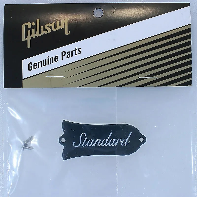 GIBSON Les Paul Standard Truss Rod Cover w/Screws Genuine Reverb