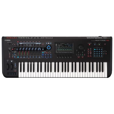 Yamaha MONTAGE M6 2nd Generation 61-key Synthesizer with Semi-Weighted Keys