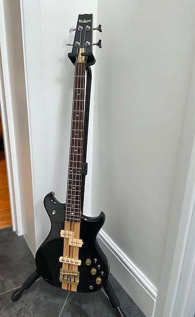 Westone Thunder II Bass Guitar 1982 Ash Black | Reverb