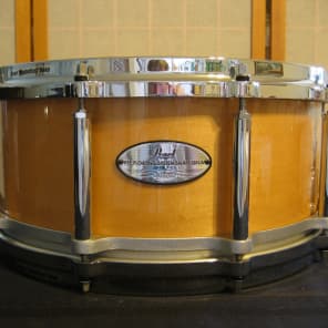 Pearl Free Floating, 14x6.5, Maple Snare Drum, excellent, 2013 series