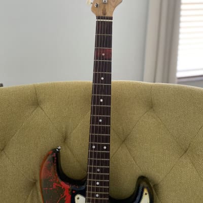 Custom Stratocaster Splatter Paint image 4