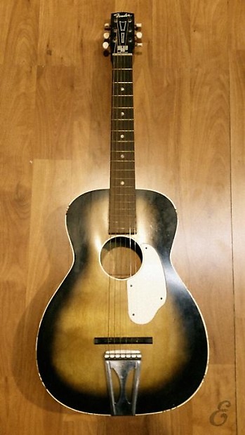 Fender F 1000 Vintage 1960s Parlor Acoustic Guitar