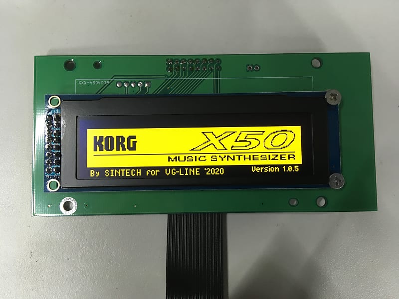 Korg X50 OLED Display Module image 1