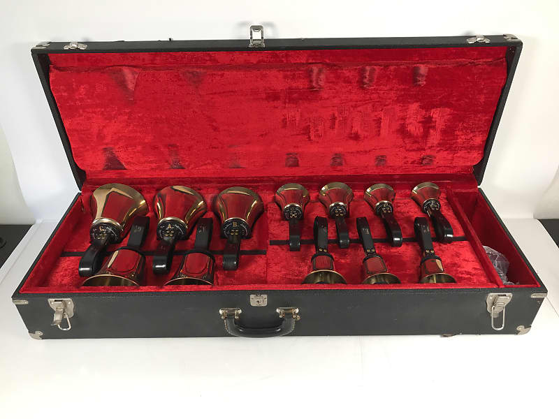 Schulmerich Handbells G4 G 4 A4 A 4 B4 C 6 D6 D 6 E6 Reverb