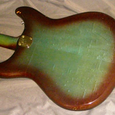 Kustom K 200 Late '60's SEE DETAILS! Cool guitar, GREAT DEAL! psychedelic WINEBURST (please read all image 10
