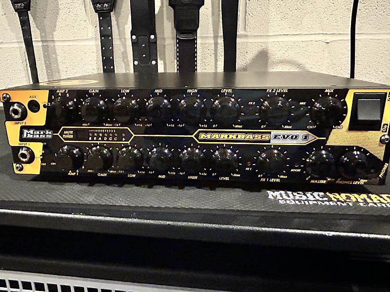 Markbass EVO1 500W bass head with footswitch Reverb