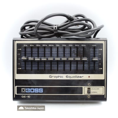Boss GE-10 Graphic EQ | Reverb