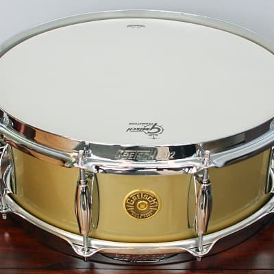 Gretsch Broadkaster 5" x 14" Snare Drum Gold Mist Gloss image 4