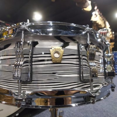 Ludwig Classic Maple Custom 2020 White Strata 5 X 14 Snare Drum NEW / Authorized Dealer / Free Ship! image 1