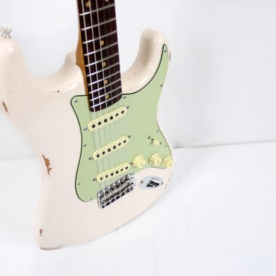 Fender Custom Shop Late 1962 Stratocaster Relic - Super Faded Aged Shell Pink image 7
