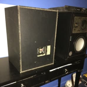 2 Peavey PRM 308S USA Made Professional Studio Monitors with Power Amp