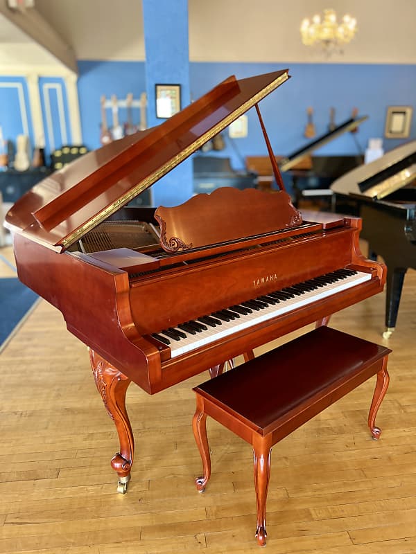 Yamaha GB1K Grand Piano Polished White - Freehold Music Center