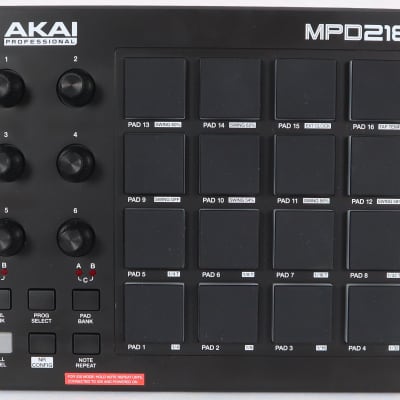 Akai Professional MPD218 MIDI Pad Controller With 16 MPC Pads | Reverb