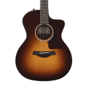 Taylor 214CE Deluxe Acoustic Guitar - Sunburst Gloss - Display Model
