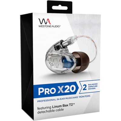 Westone Audio Pro X20 Professional In-Ear Monitors Regular Clear image 4