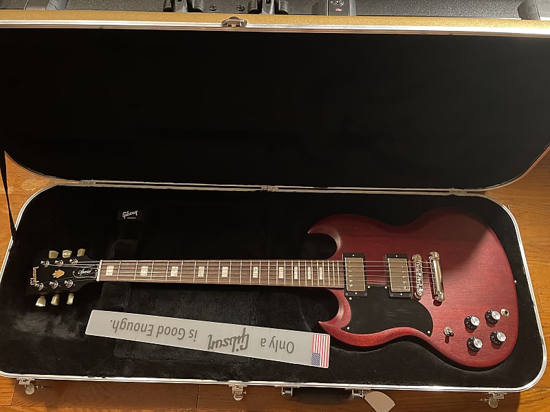 Left Handed Gibson SG Special 2017 Satin Cherry image 1